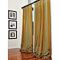 Signature Stripe Faux Silk Taffeta Curtain Panel (50 in x 96 in)