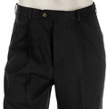 Tommy Hilfiger Men's Black Microfiber Pants