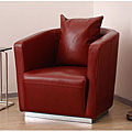 Tovano Burnt Red Swivel Chair