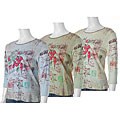 Weather Vane Women's Wild Cherry Vintage Print Top