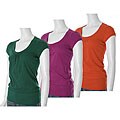 Self Esteem Junior's Scoop Neck Cap Sleeve Top