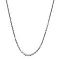 10k White Gold 18-inch Diamond Cut Cable Chain