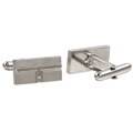 Stainless Steel Rectangular Cuff Links