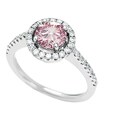 14k Gold 1 1/2ct TDW Pink and White Diamond Ring (G, VS-SI)