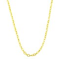 10k Yellow Gold 18-inch Flat Cable Chain
