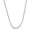 10k White Gold 18-inch Flat Cable Chain