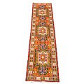 Indo Kazak Red/Gold Runner 2'7 x 12 (India)