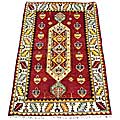 Indo Kazak Red/Ivory Rug (3' x 5')