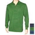 Walter Hagen Golf Collection Long-sleeve Stripe Polo