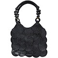 Je Veux Crocodile Print Circle Scale Handbag