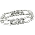 18k White Gold 3 1/4ct TDW Diamond Link Bracelet (G-H-I, SI)