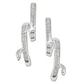 18k White Gold 1/4ct TDW Diamond Earrings (G-H-I, SI)