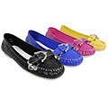Journee Bamboo Women's Buckled Loafers