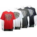 Dolphino Men's 'Pride and Glory' Rhinestone T-shirt