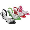 Adi Women's 'Misbehave' Patent Buckle Wedges