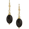 14k Goldfill Black Onyx Drop Earrings