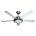 Brushed Nickel Finish 52-inch Ceiling Fan