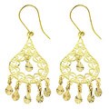 14k Yellow Gold Chandelier Earrings