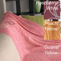 Saturno Italian-made Jaquard Wool Throw Blanket