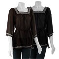 Simply Irresistible Women's Square-neck Blouse