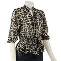 Simply Irresistible 3/4-sleeve Chiffon Top