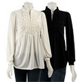 Simply Irresistible Women's V-neck Ruffle Tunic
