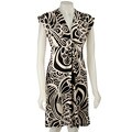 Jonathan Martin Women's Festive Printed Knot Dress