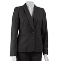 Famous NY Maker Women's 2-piece Striped Pant Suit