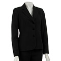 Famous NY Maker Women's Tonal Stripe Pant Suit