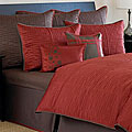 Nicole Miller Soho Cranberry Decorative Pillow Set