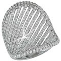 18k White Gold 1 2/5ct TDW Diamond Ring (G-H-I, SI)