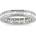 18k White Gold 1 1/2ct TDW Diamond Eternity Band (G-H, SI2)