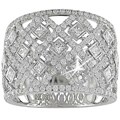 18k White Gold 1 1/3ct TDW Diamond Ring (G-H-I, SI)