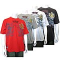 Dolphino Men's Fleur de Lis Rhinestone T-shirt