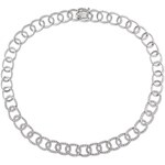 14k White Gold 2.60ct TDW Diamond Necklace
