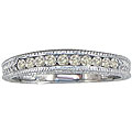 10k White Gold 1/4ct TDW Diamond Wedding Band (K, I2-I3)
