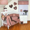 Babykins Chocolate Paisley 9-piece Crib Set