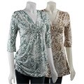 Simply Irresistible Women's V-neck Printed Top