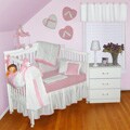 Babykins Classic Baby Girl 7-piece Crib Set