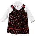 Good Lad Infant Girl's Cherry Print Jumper Set