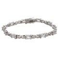 Sterling Silver 7-inch CZ Tennis Bracelet