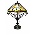 Tiffany-style Curl Table Lamp