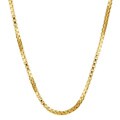 14k Gold over Silver 20-inch Box Chain