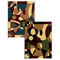 Caroline Circles Emerlen Rug (3'3 x 4'11)