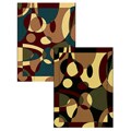 Caroline Circles Emerlen Rug (9'10 x 12'10)