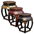 Lacquer Blossom Stool (China)