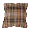 Purple Plaid Throw Pillows (Set of 2)