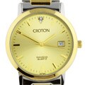 Croton Men's Diamond Dress Quartz Date Watch