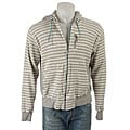 Five Four Men's Grey Stripe Hoodie