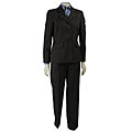 Kasper Women's 3-piece Windowpane Pant Suit